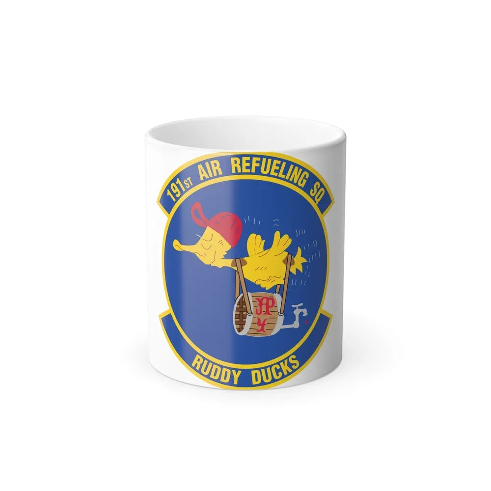 191 Air Refueling Squadron (U.S. Air Force) Color Changing Coffee Mug-11oz-Go Mug Yourself