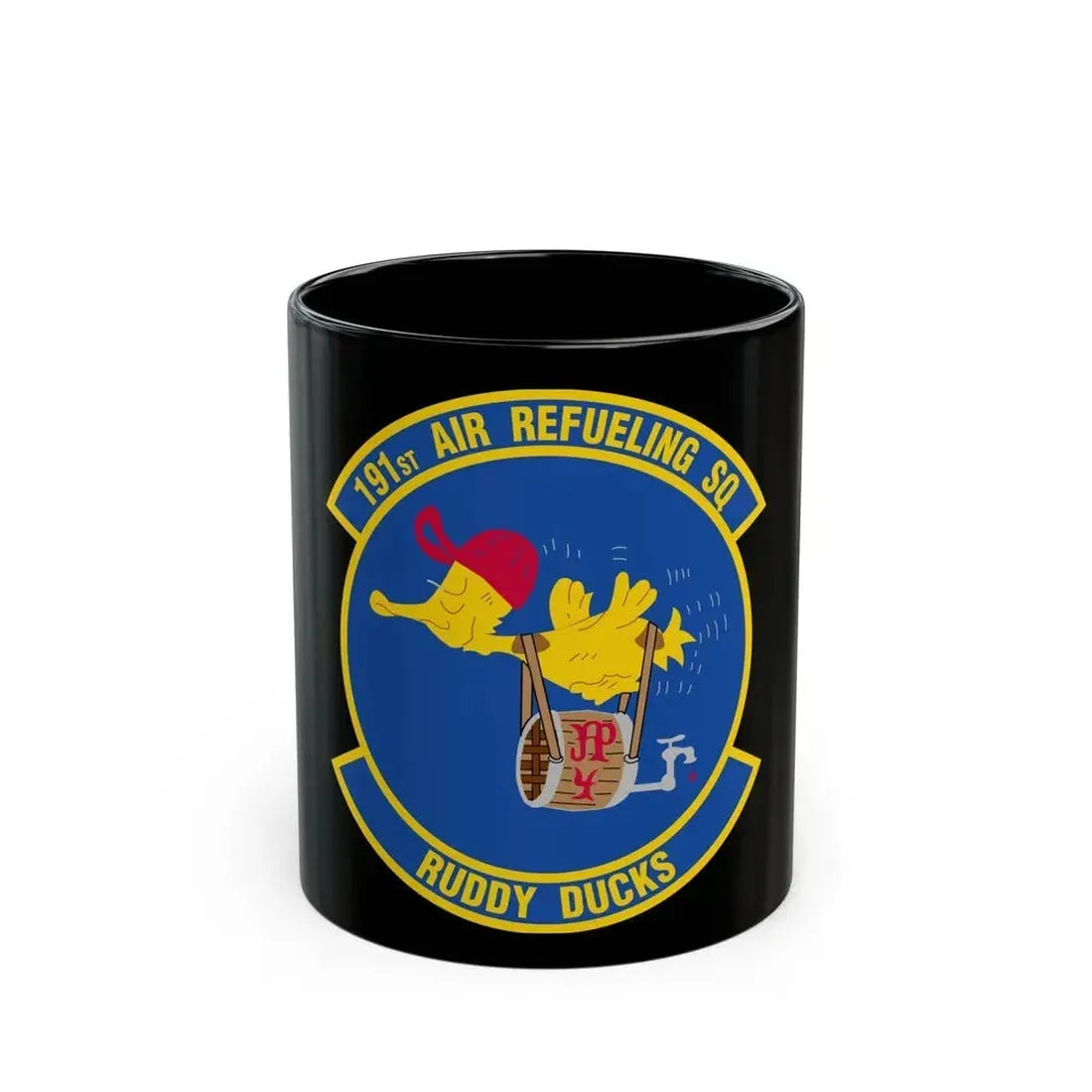 191 Air Refueling Squadron (U.S. Air Force) Black Coffee Mug - Go Mug Yourself