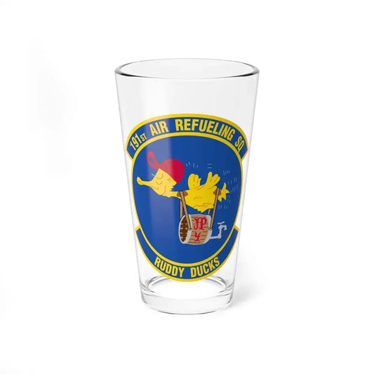 191 Air Refueling Squadron (U.S. Air Force) Pint Glass 16oz 16oz - Go Mug Yourself