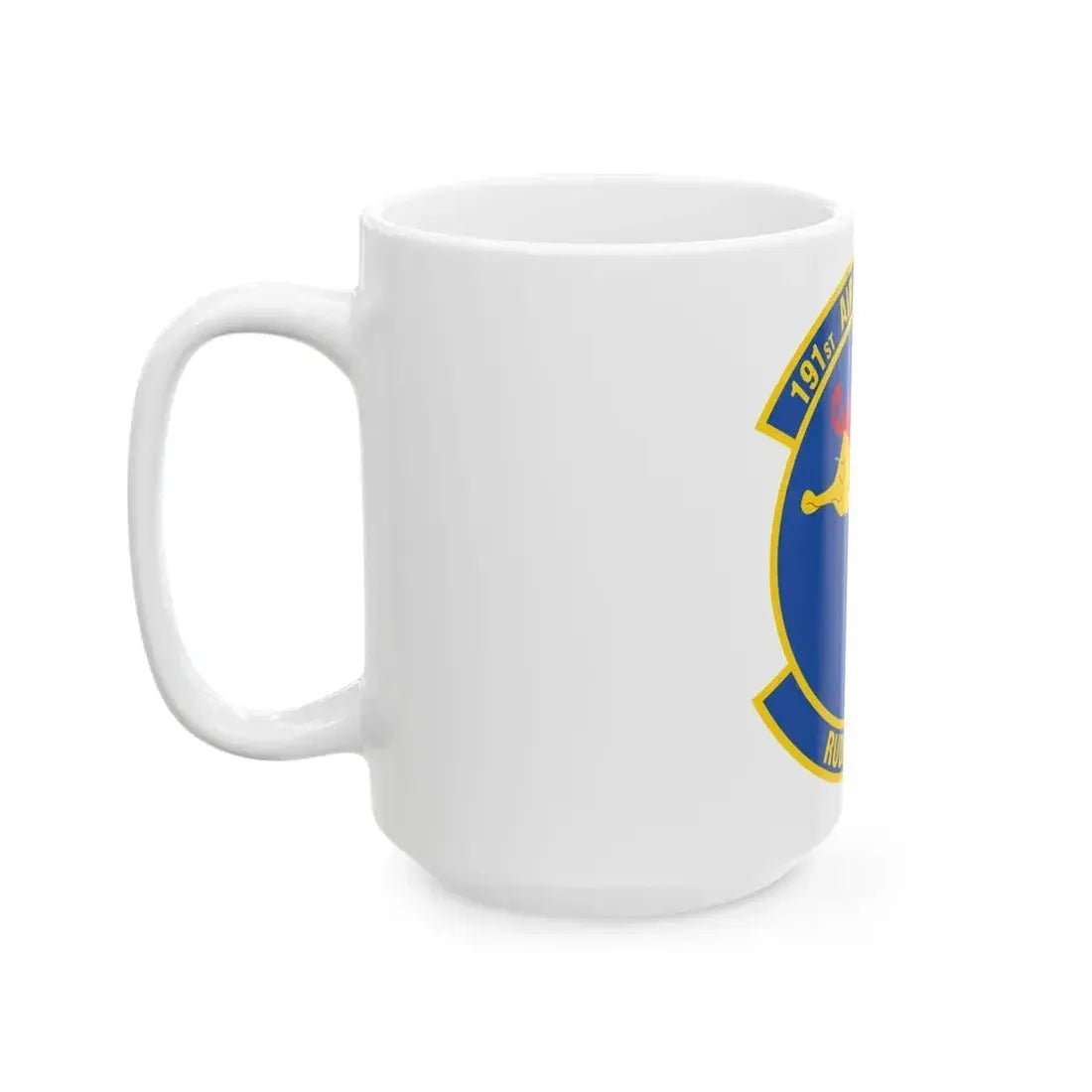 191 Air Refueling Squadron (U.S. Air Force) White Coffee Mug - Go Mug Yourself