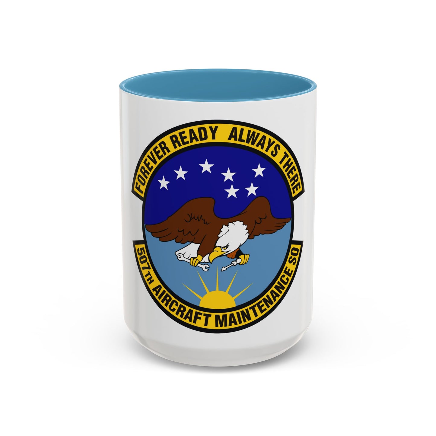 507th Aircraft Maintenance Squadron (U.S. Air Force) Accent Coffee Mug
