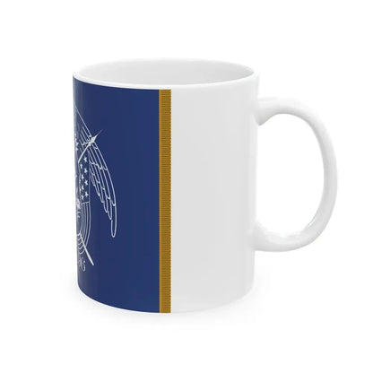 1911-1913 Utahs First Official State flag (United States) White Coffee Mug - Go Mug Yourself