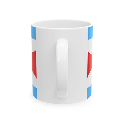 Hissflagge Eisenach (Germany) White Coffee Mug