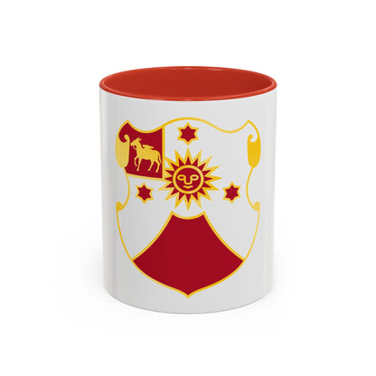 24 Field Artillery Regiment (U.S. Army) Accent Coffee Mug