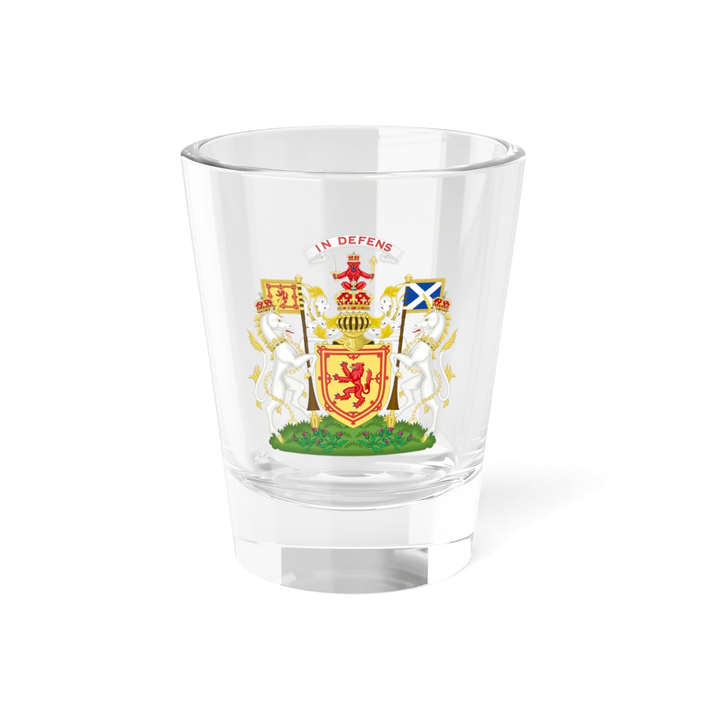 Royal Coat of Arms of the Kingdom of Scotland - Shot Glass 1.5oz