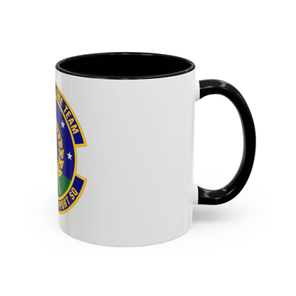 902d Force Support Squadron (U.S. Air Force) Accent Coffee Mug