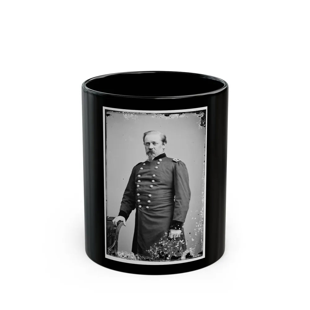 Portrait Of Maj. Gen. William F. Smith, Officer Of The Federal Army (U.S. Civil War) Black Coffee Mug-11oz-Go Mug Yourself