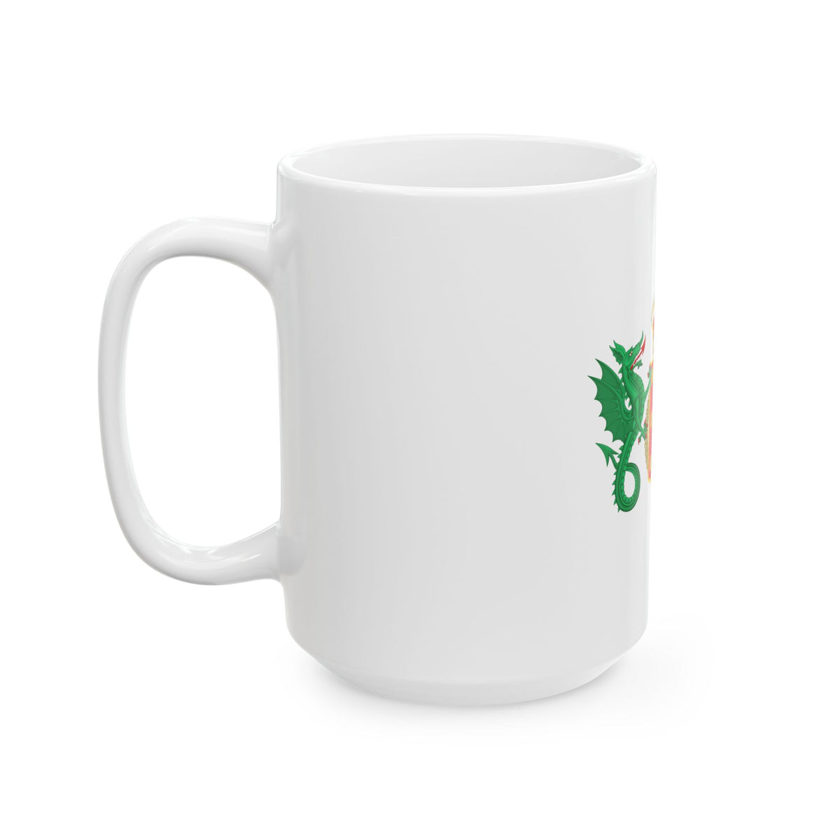 Coat of Arms of the Kingdom of Portugal 1640-1910 - White Coffee Mug