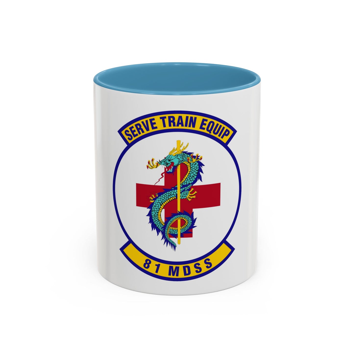 81st Medical Support Squadron (U.S. Air Force) Accent Coffee Mug