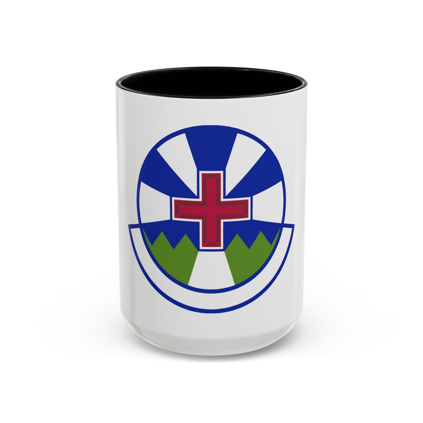 366 Operational Medical Readiness Squadron ACC (U.S. Air Force) Accent Coffee Mug