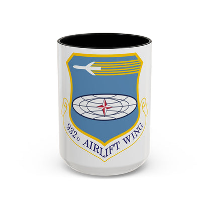 932 Airlift Wing AFRC (U.S. Air Force) Accent Coffee Mug