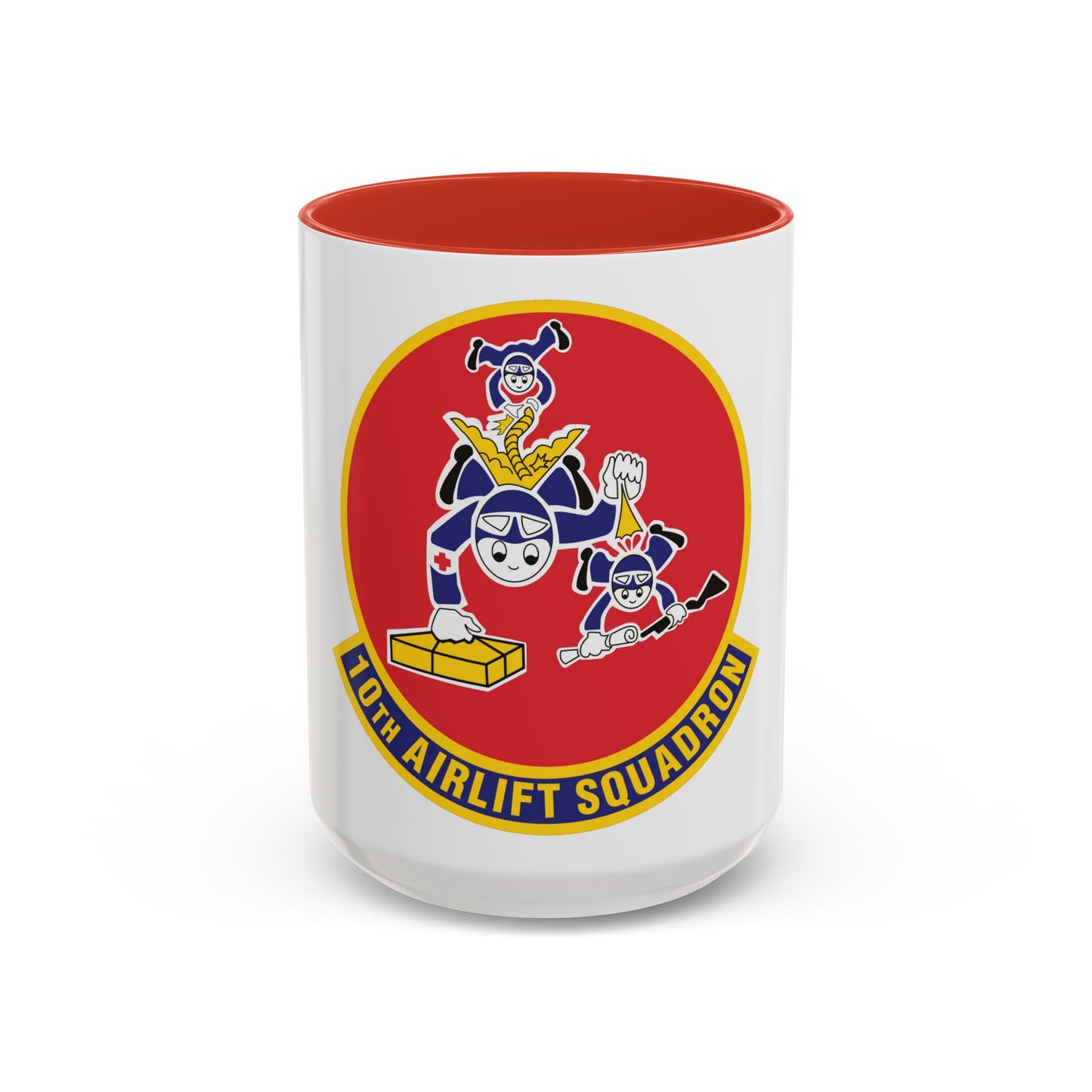10th Airlift Squadron 2 (U.S. Air Force) Accent Coffee Mug