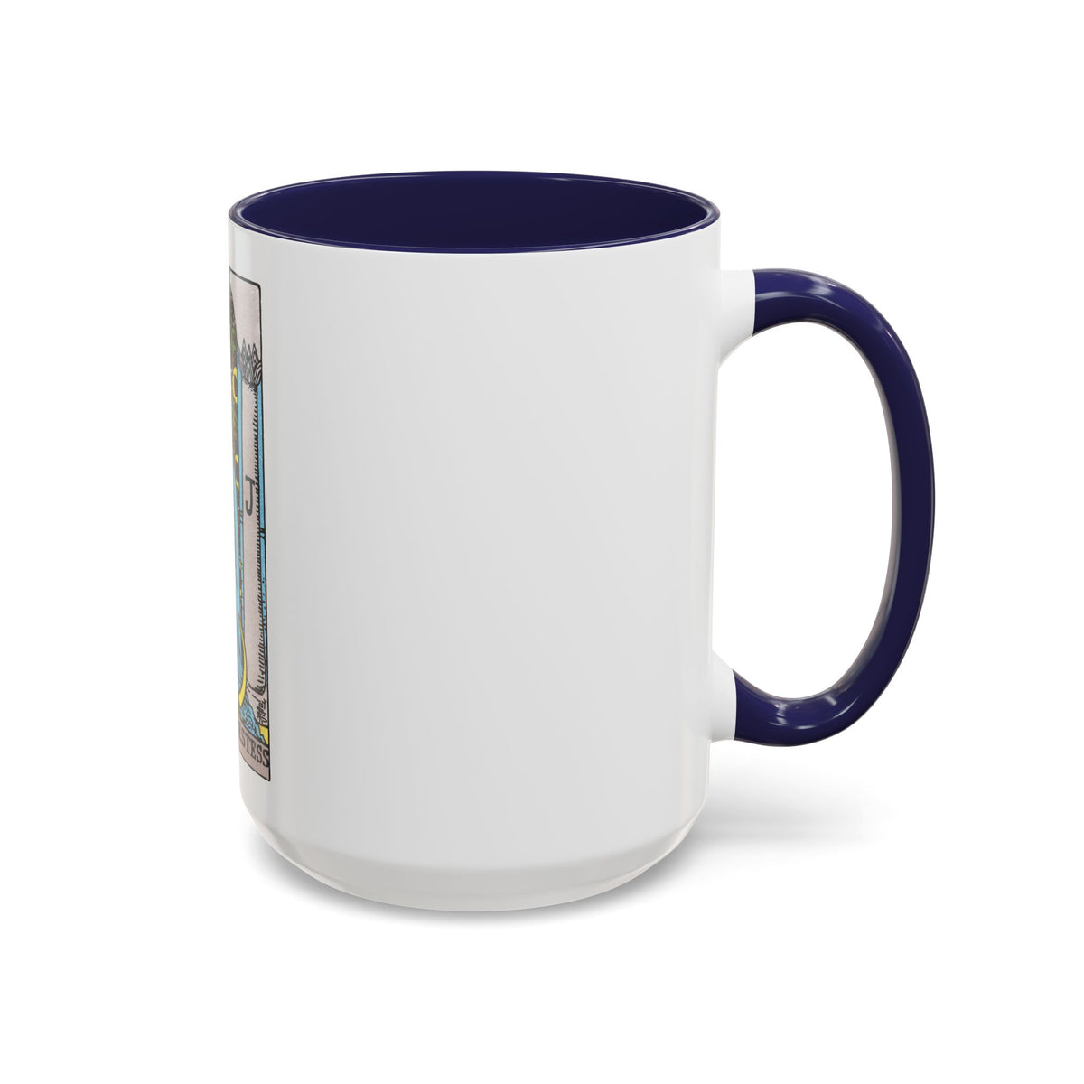 The High Priestess (Tarot Card) Accent Coffee Mug