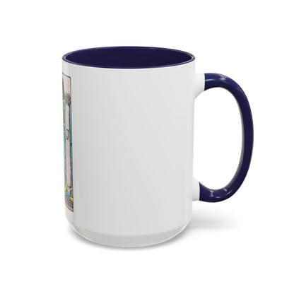 The High Priestess (Tarot Card) Accent Coffee Mug