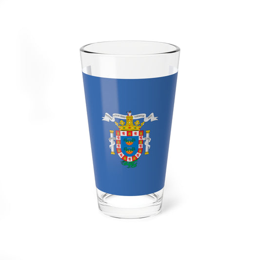 Flag Melilla (Spain) Pint Glass 16oz