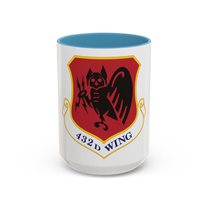 432d Wing (U.S. Air Force) Accent Coffee Mug