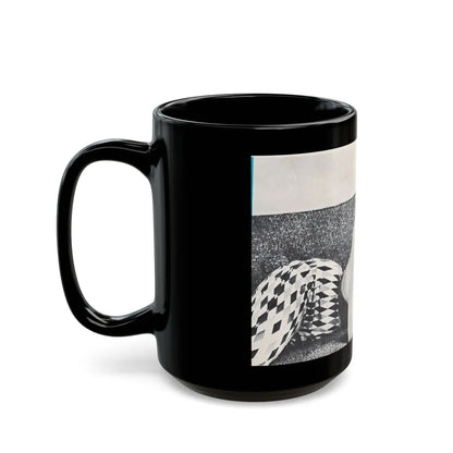 Eve Meyer #17 (Vintage Female Icon) Black Coffee Mug-Go Mug Yourself