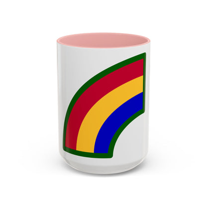 42nd Infantry Division SSI (U.S. Army) Accent Coffee Mug
