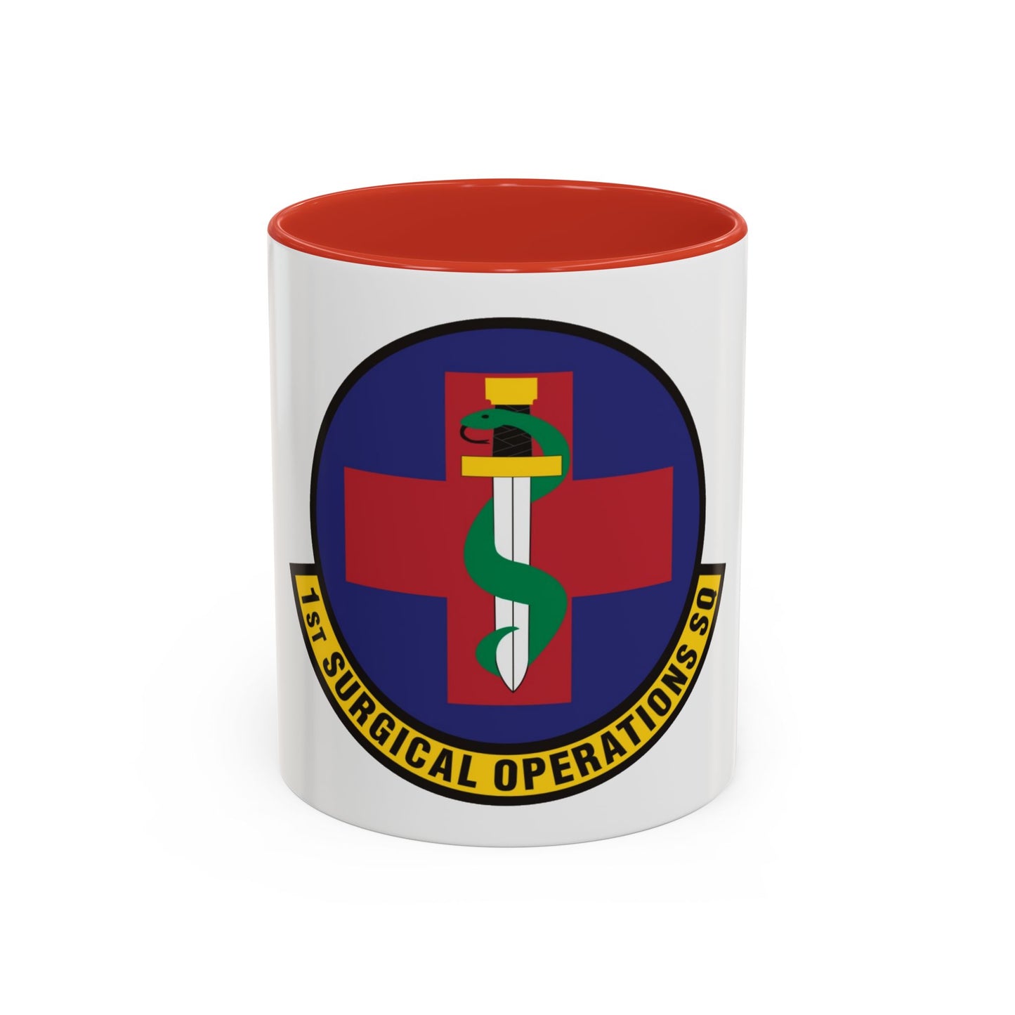 1st Surgical Operations Squadron (U.S. Air Force) Accent Coffee Mug