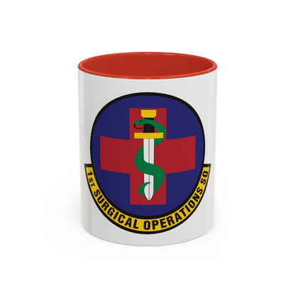 1st Surgical Operations Squadron (U.S. Air Force) Accent Coffee Mug
