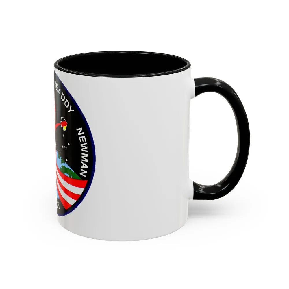 STS 51 (NASA) Accent Coffee Mug-Go Mug Yourself