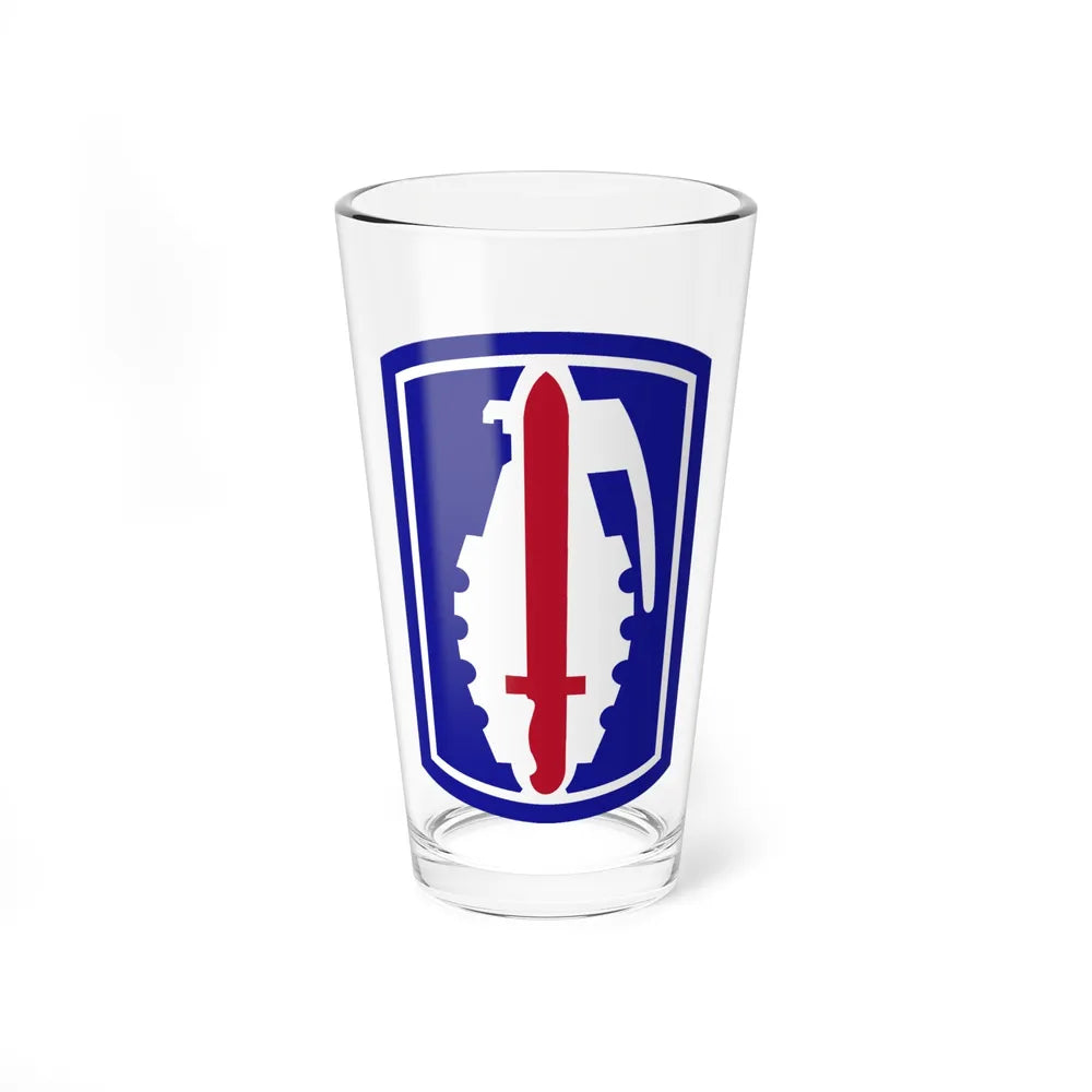 191ST INFANTRY BRIGADE (U.S. Army) Pint Glass 16oz-16oz-Go Mug Yourself