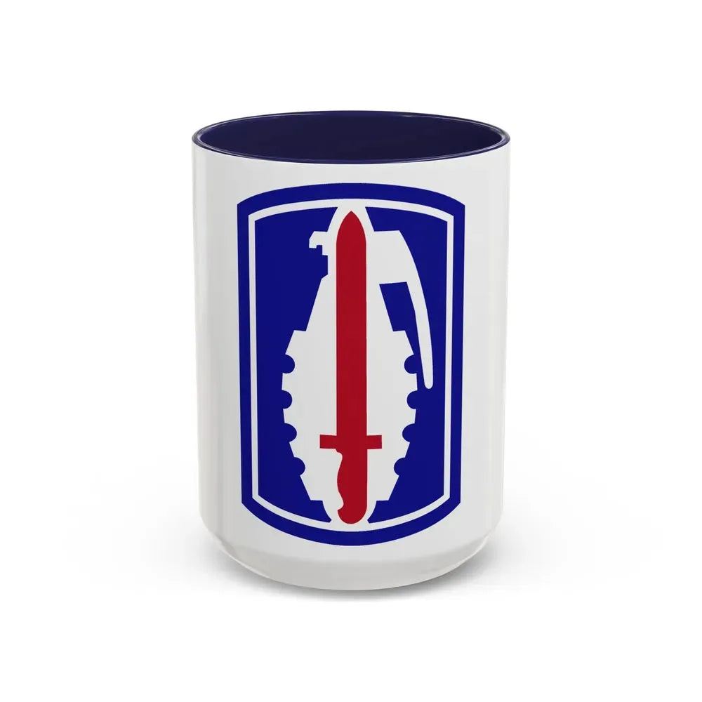 191ST INFANTRY BRIGADE (U.S. Army) Accent Coffee Mug - Go Mug Yourself