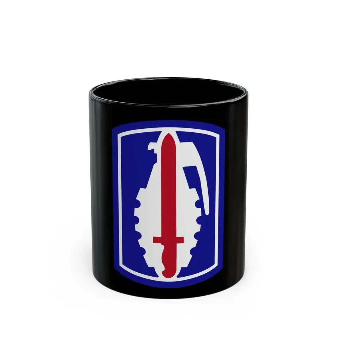 191ST INFANTRY BRIGADE (U.S. Army) Black Coffee Mug 11oz - Go Mug Yourself