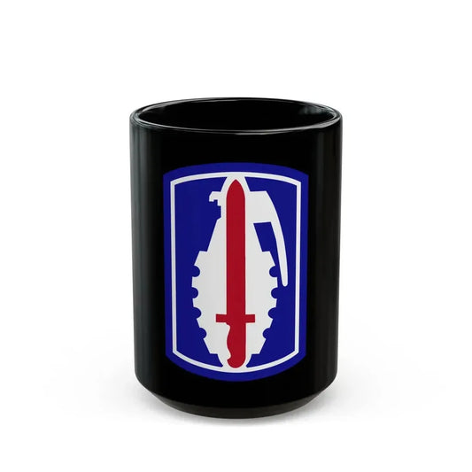 191ST INFANTRY BRIGADE (U.S. Army) Black Coffee Mug 15oz - Go Mug Yourself
