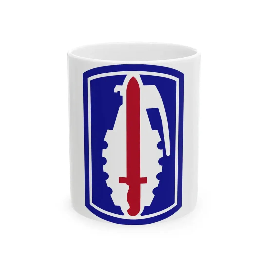 191ST INFANTRY BRIGADE (U.S. Army) White Coffee Mug 11oz - Go Mug Yourself