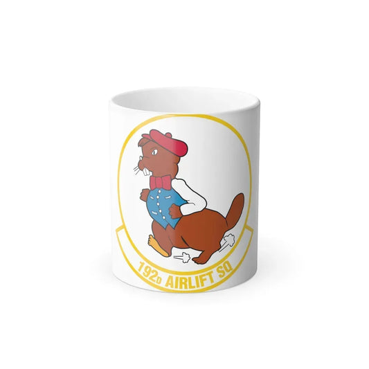 192 Airlift Squadron (U.S. Air Force) Color Changing Coffee Mug 11oz - Go Mug Yourself