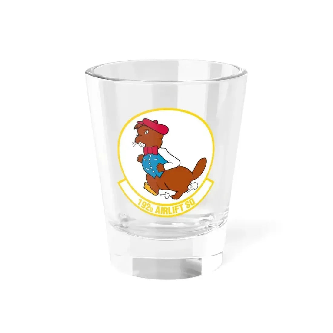 192 Airlift Squadron (U.S. Air Force) Shot Glass 1.5oz - Go Mug Yourself