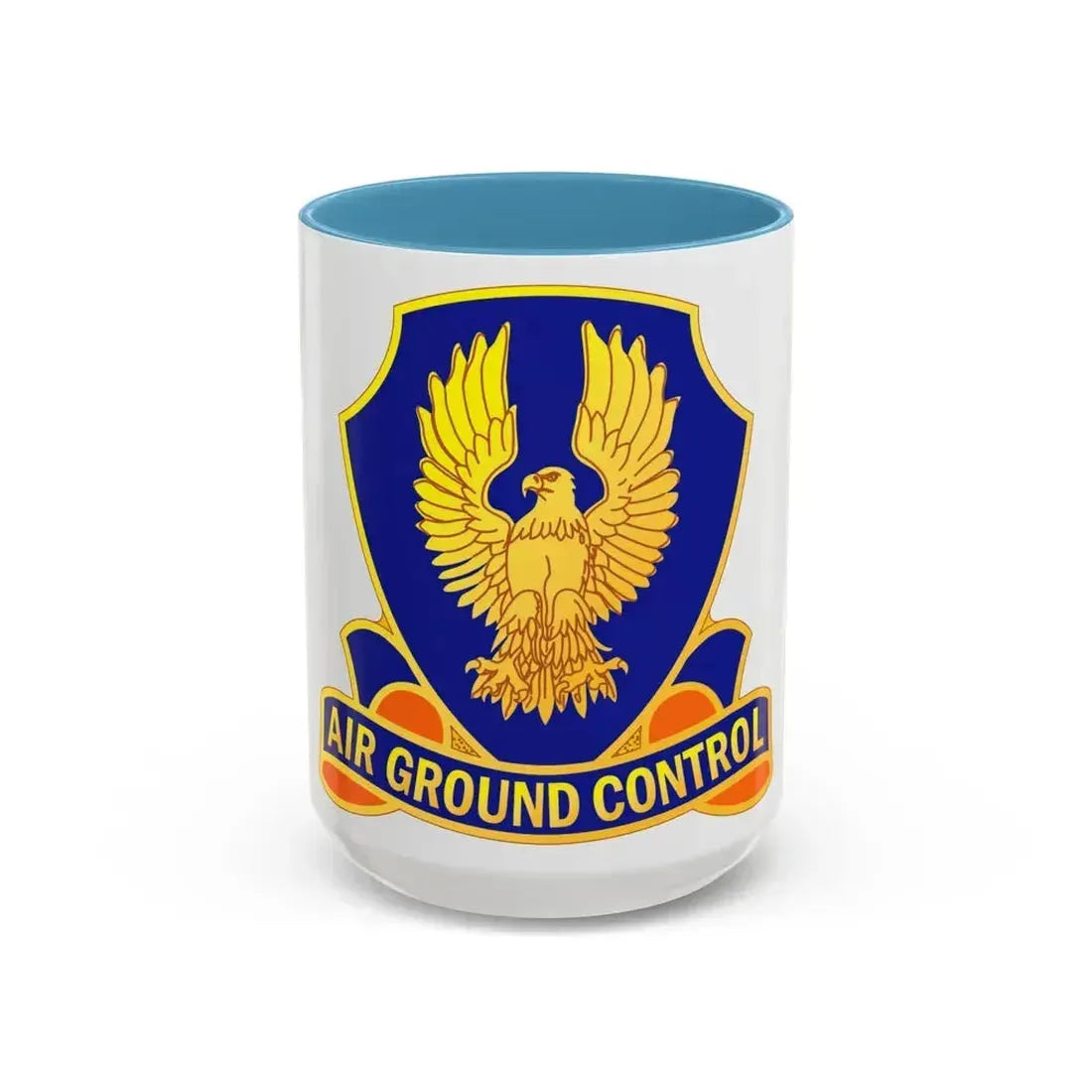 192 Aviation Regiment (U.S. Army) Accent Coffee Mug 15oz Light Blue - Go Mug Yourself