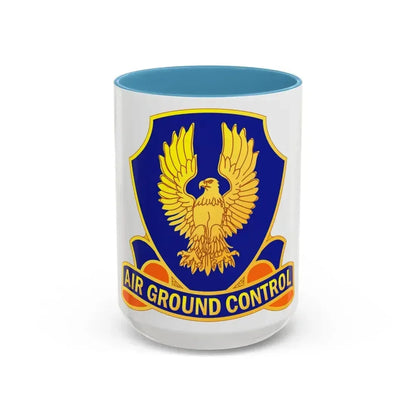 192 Aviation Regiment (U.S. Army) Accent Coffee Mug 15oz Light Blue - Go Mug Yourself