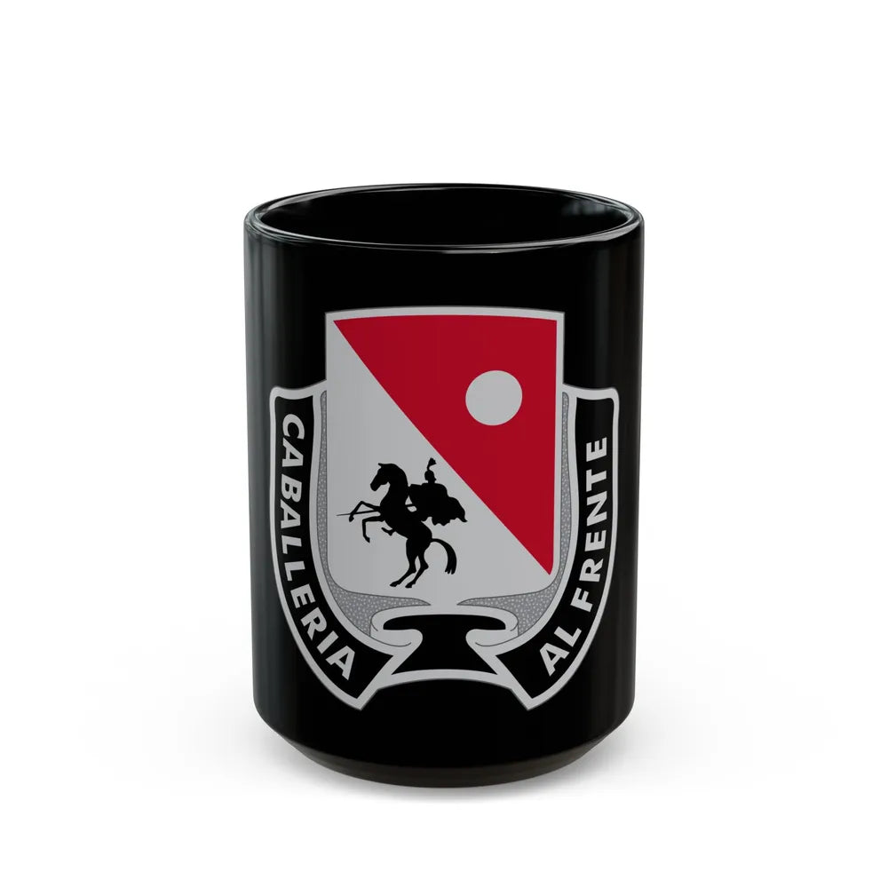 192 Cavalry Regiment (U.S. Army) Black Coffee Mug-15oz-Go Mug Yourself