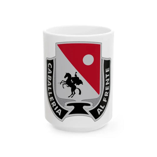 192 Cavalry Regiment (U.S. Army) White Coffee Mug 15oz - Go Mug Yourself