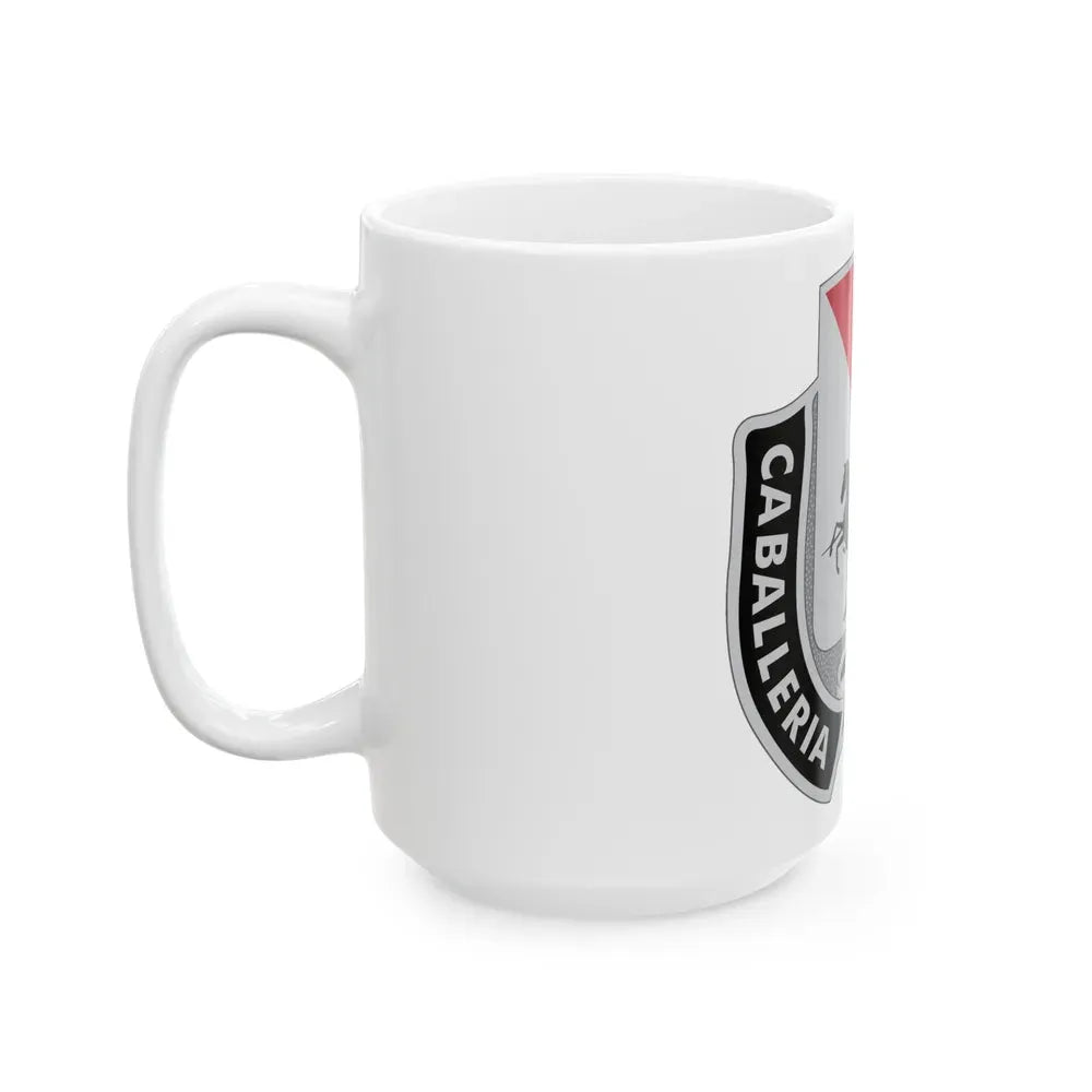 192 Cavalry Regiment (U.S. Army) White Coffee Mug - Go Mug Yourself