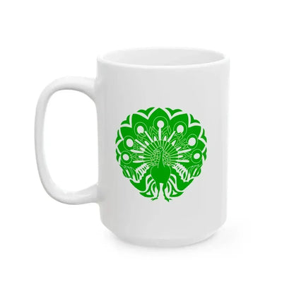 1920 Burmese student strike flag (Myanmar) White Coffee Mug - Go Mug Yourself