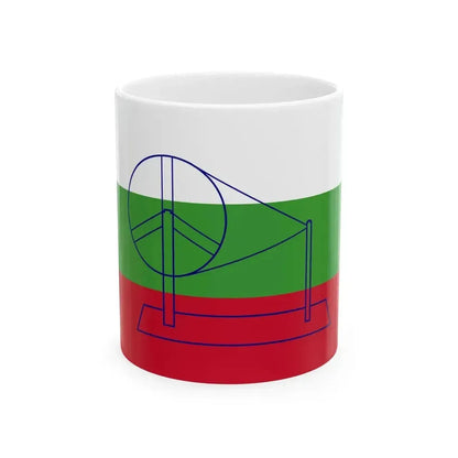 1921 India flag (India) White Coffee Mug 11oz - Go Mug Yourself