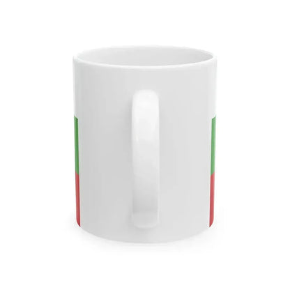 1921 India flag (India) White Coffee Mug - Go Mug Yourself