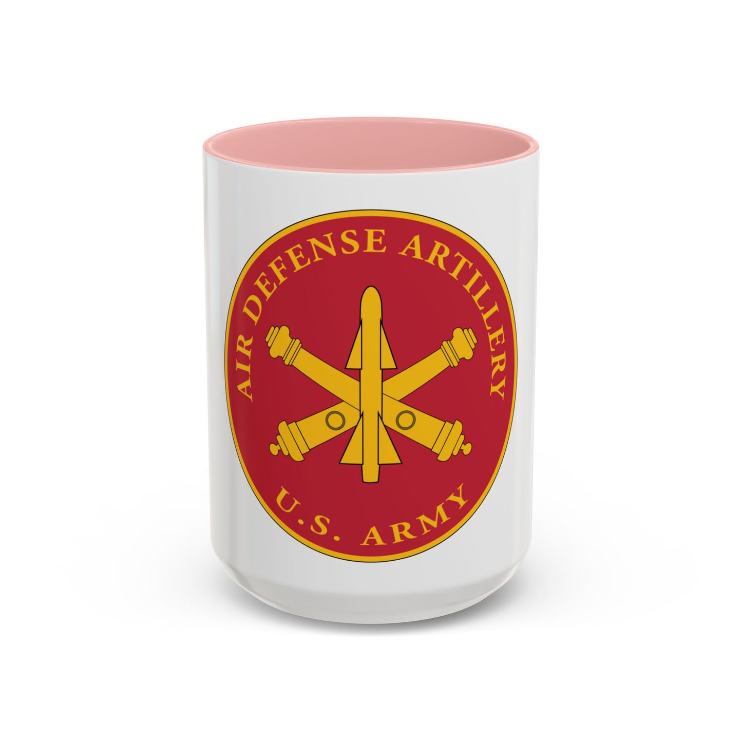 USAADAPLAQUE Air Defense Artillery Branch (U.S. Army) Accent Coffee Mug