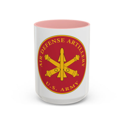 USAADAPLAQUE Air Defense Artillery Branch (U.S. Army) Accent Coffee Mug