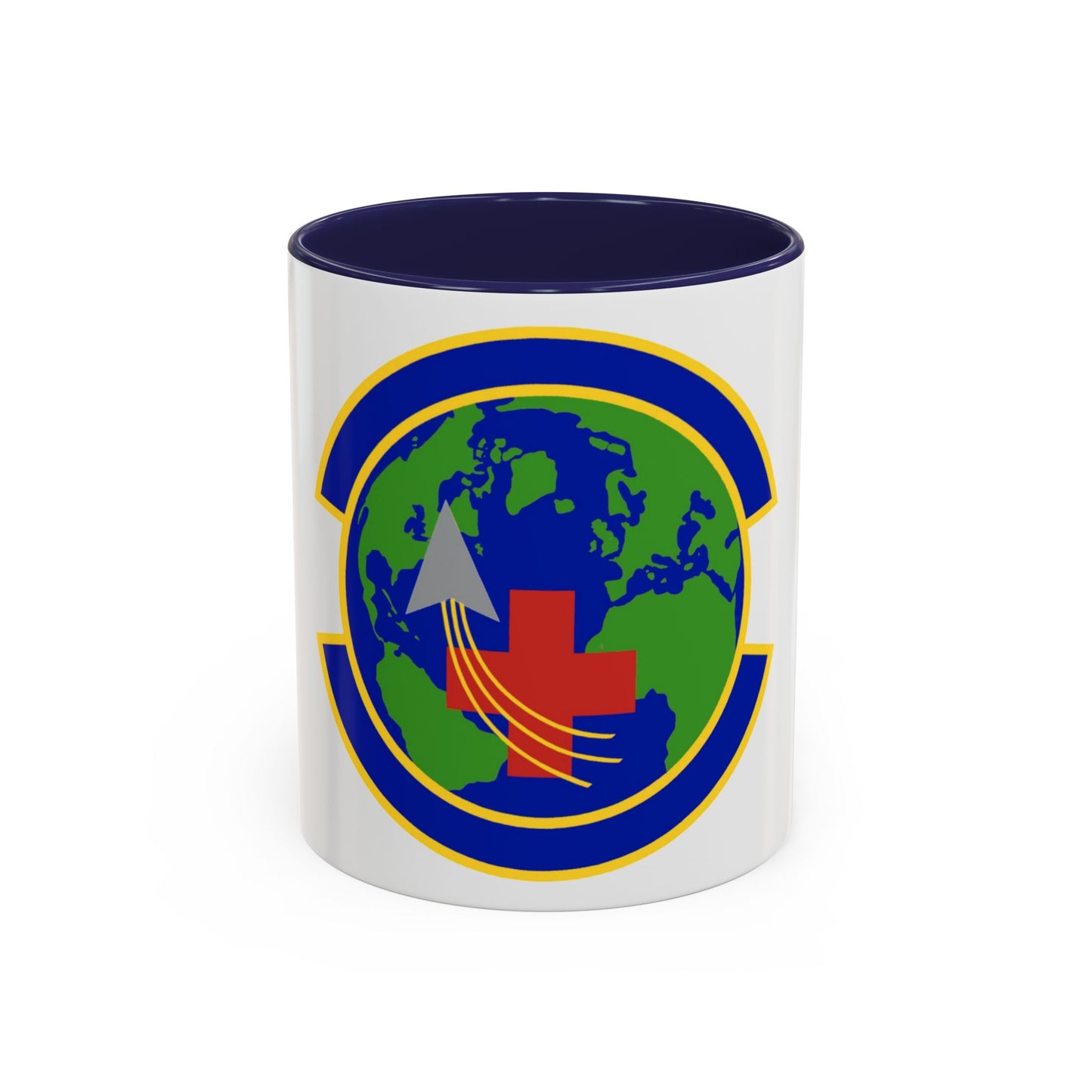 48 Operational Medical Readiness Squadron USAFE (U.S. Air Force) Accent Coffee Mug