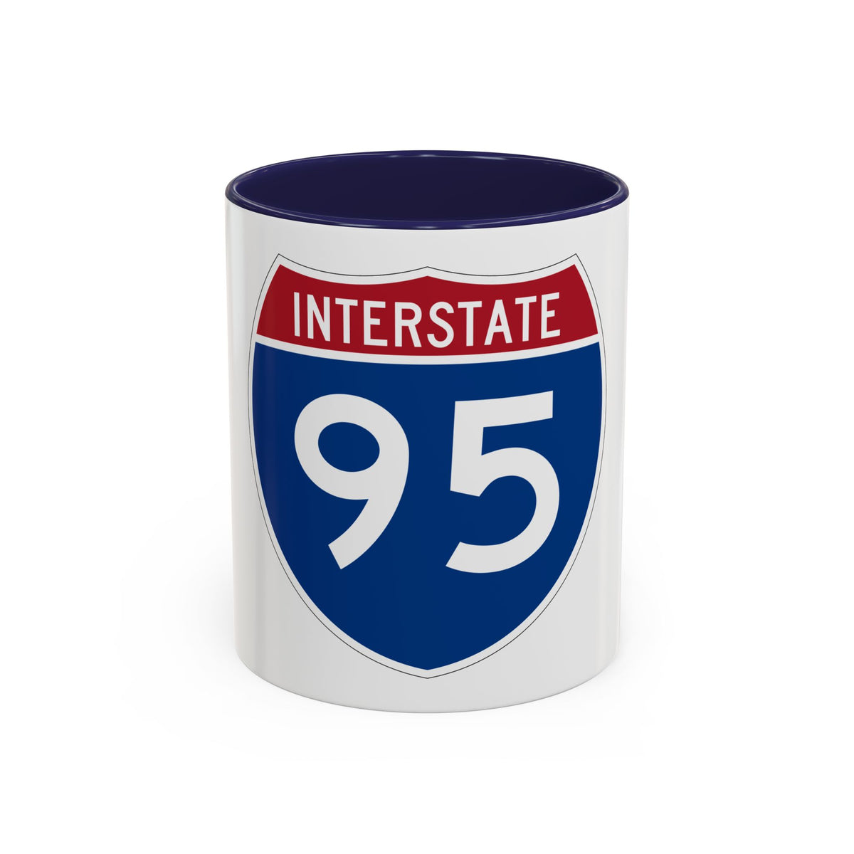 Interstate 95 (U.S. Highways) Accent Coffee Mug
