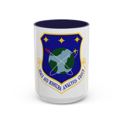 Space and Missiles Analysis Group (U.S. Air Force) Accent Coffee Mug