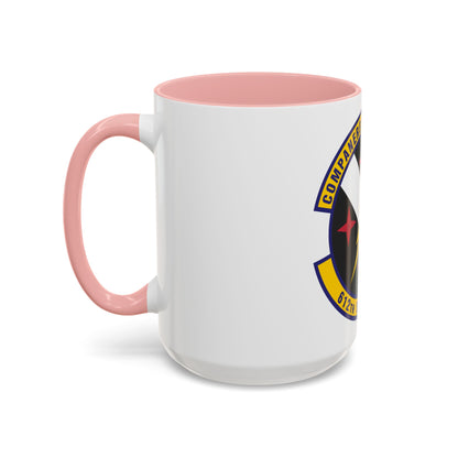 612th Support Squadron (U.S. Air Force) Accent Coffee Mug