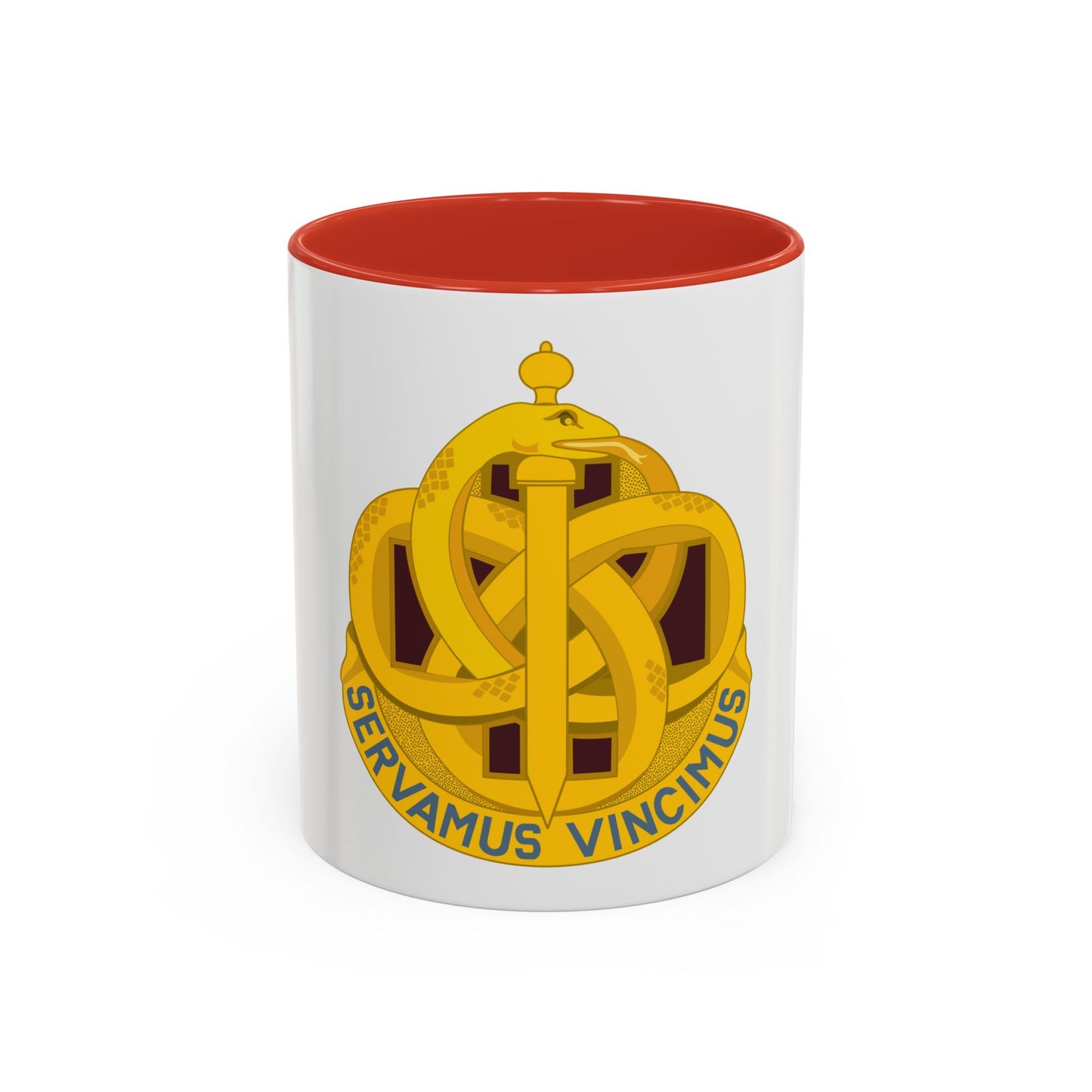 411 Hospital Center (U.S. Army) Accent Coffee Mug