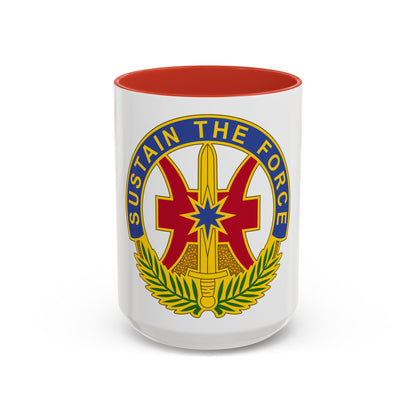 8 Sustainment Command 2 (U.S. Army) Accent Coffee Mug