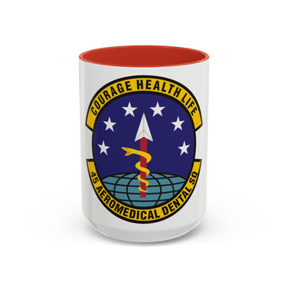 45th Aeromedical Dental Squadron (U.S. Air Force) Accent Coffee Mug