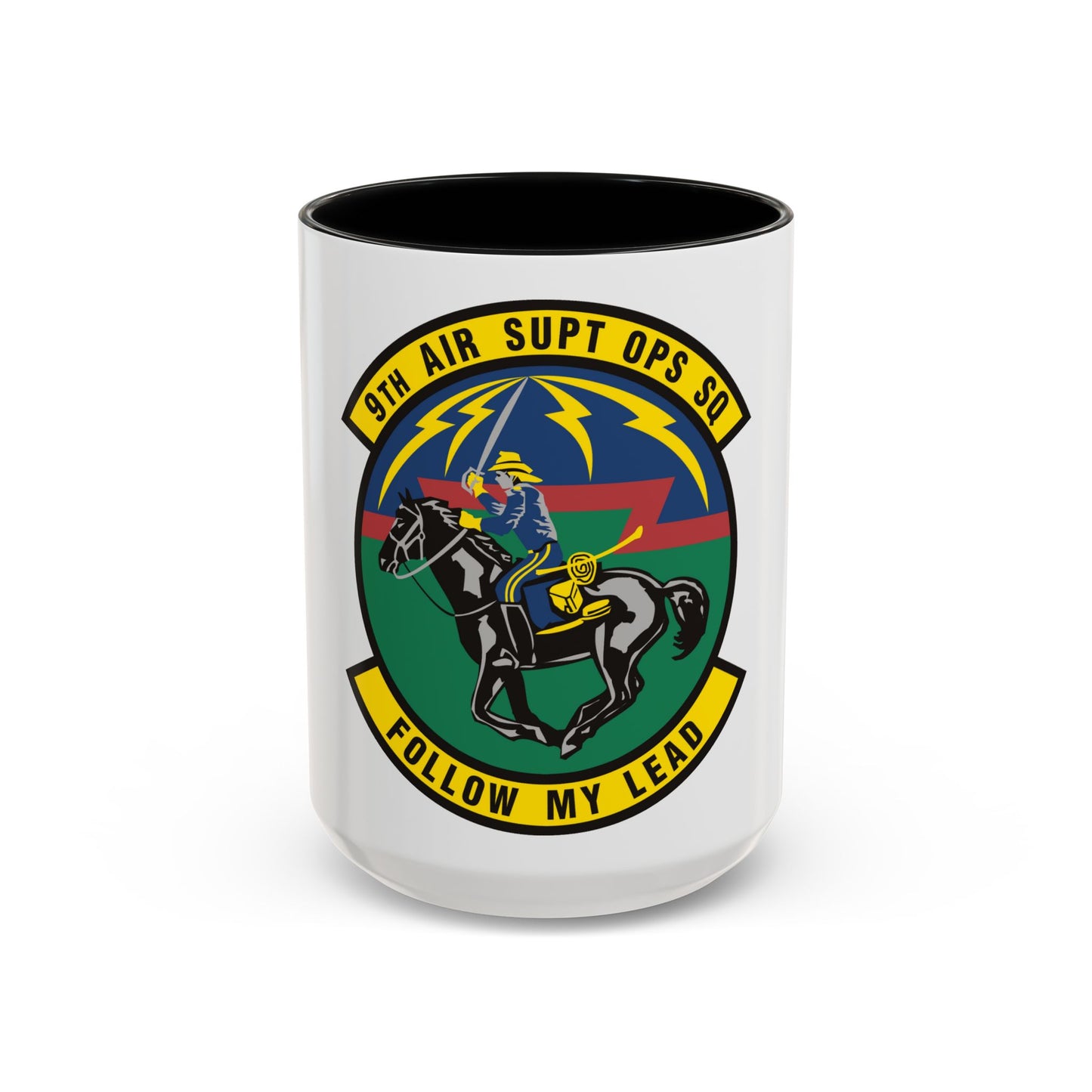 9th Air Support Operations Squadron (U.S. Air Force) Accent Coffee Mug